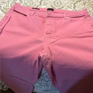 Talbots Pink Straight Leg Jeans Vibrant Style